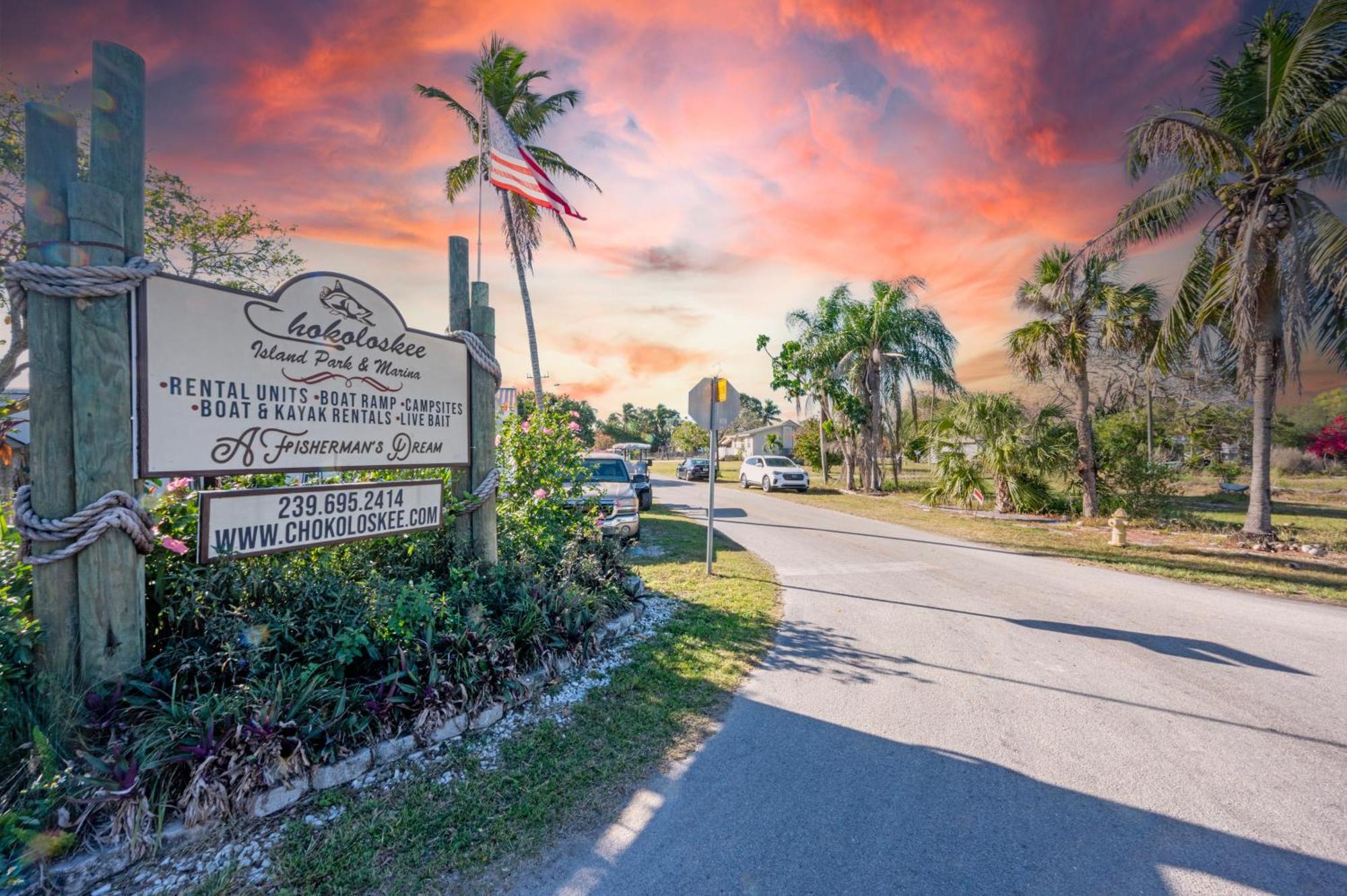 Chokoloskee Island Rv Park Everglades City Buitenkant foto